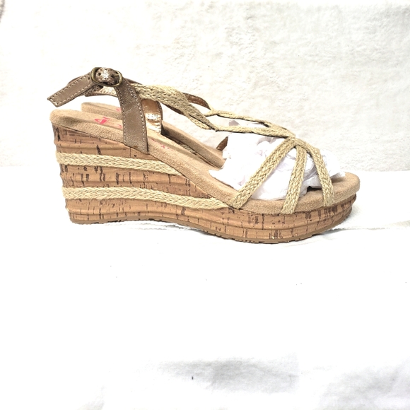 Jellypop Shoes Super Comfy Wedge Heels Sandals Sz85